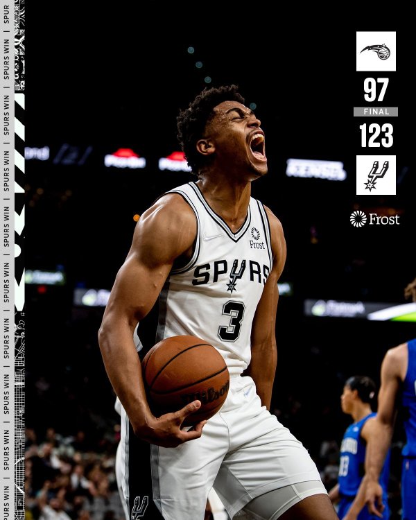 <a href=/lanqiujrs/spurs/ target=_blank class=infotextkey>马刺</a>123-97大胜魔术 瓦塞尔19分 珀尔特尔12+13