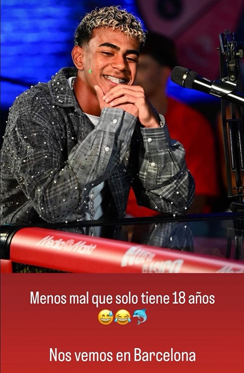 亚马尔父亲发声：还好他才18岁，<a href=/zuqiujrs/barcelona/ target=_blank class=infotextkey>巴萨</a>再见！