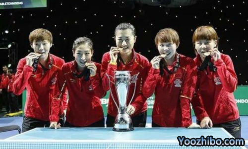 女子<a href=/tiyujrs/pingpang/ target=_blank class=infotextkey>乒乓球</a>队员