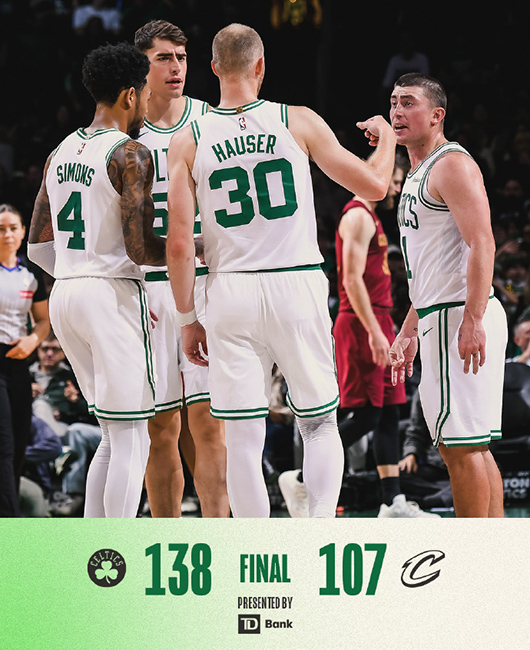 季前赛-凯尔特人送骑士3连败 怀特16+7+5,安芬尼-西蒙斯21分