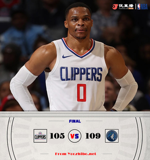 <a href=/lanqiujrs/timberwolves/ target=_blank class=infotextkey>森林狼</a>109-105击沉<a href=/lanqiujrs/clippers/ target=_blank class=infotextkey>快船</a> 爱德华兹33+9+6 小卡26+9 乔治19中5